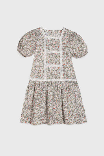 Cotton Lace Detail Dress