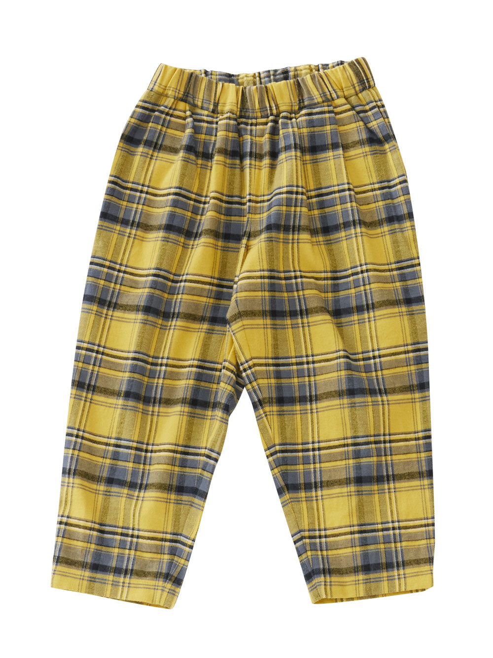 Yellow x Black Checked Trousers
