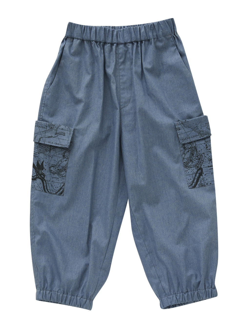 Noctua Blue Cargo Pants