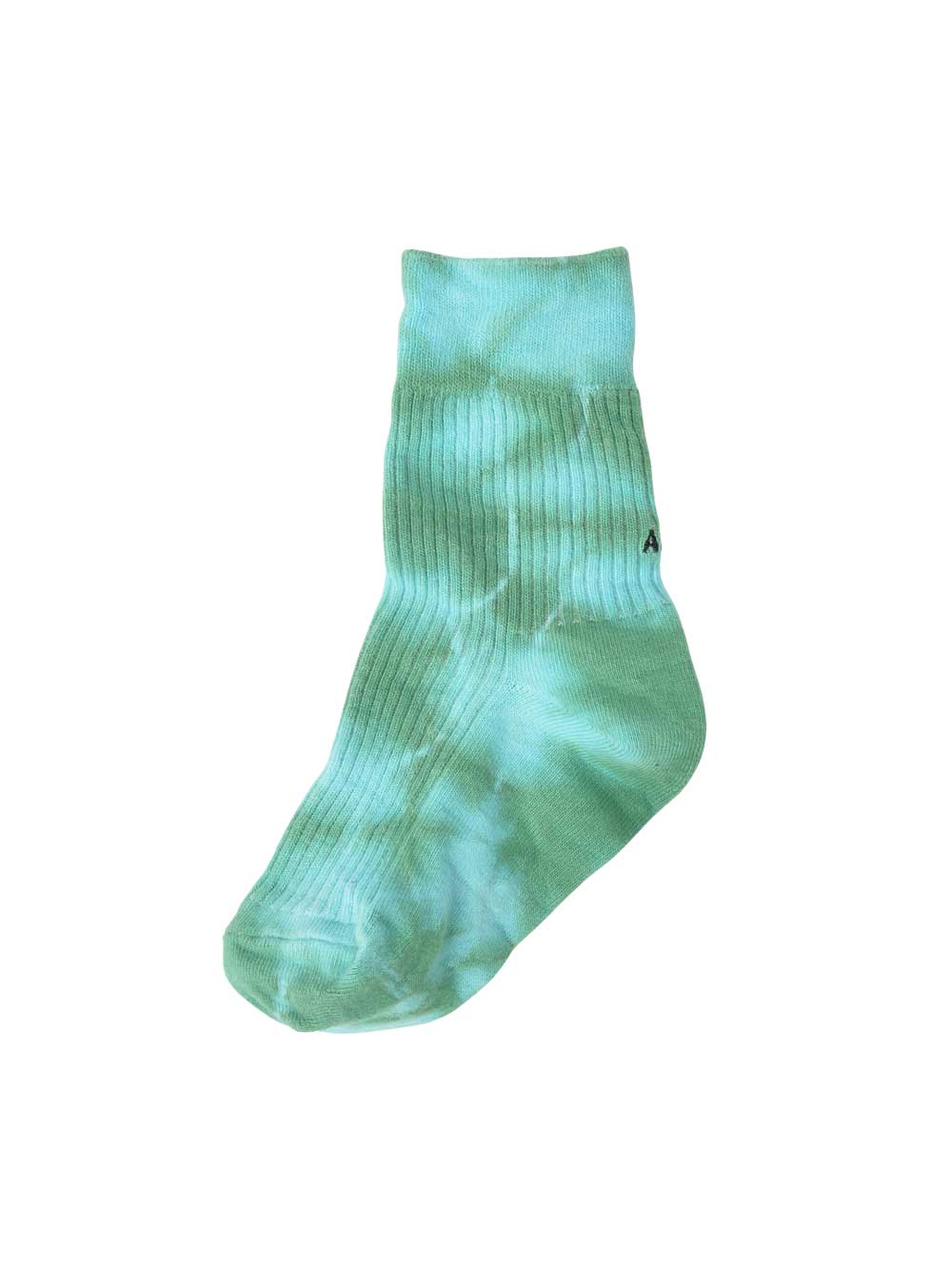 Green Tie Dyed Socks