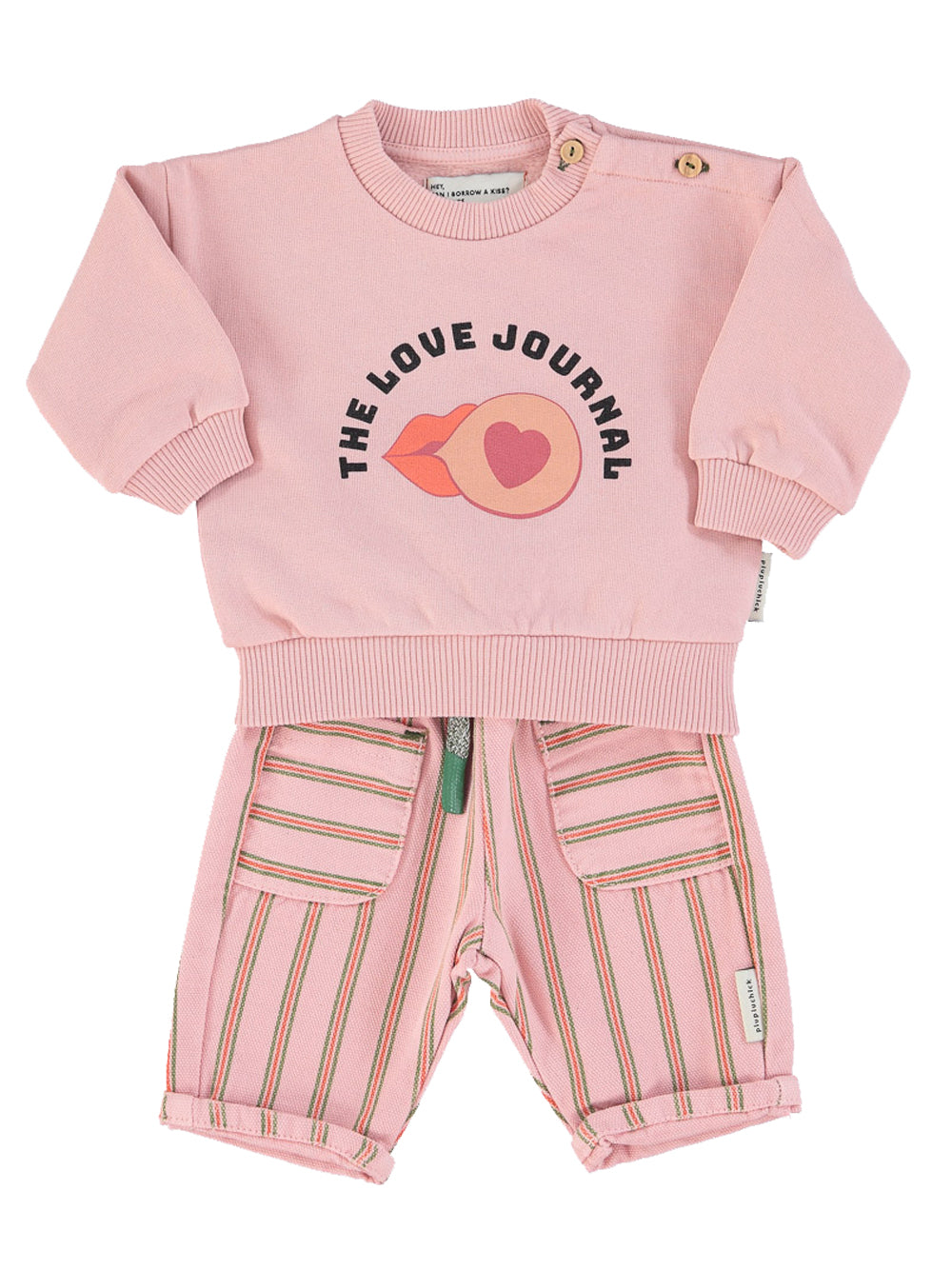 The Love Journal Print Baby Sweatshirt