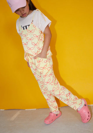 PINK BOW PANTS