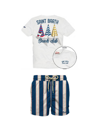 Syros Big Stripes Swimshorts