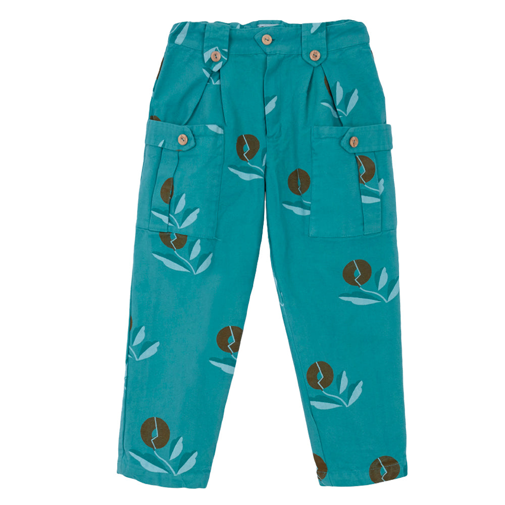 Green Plant Trousers