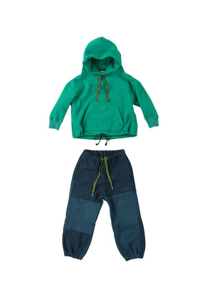 Green Kangaroo Pocket Hoodie