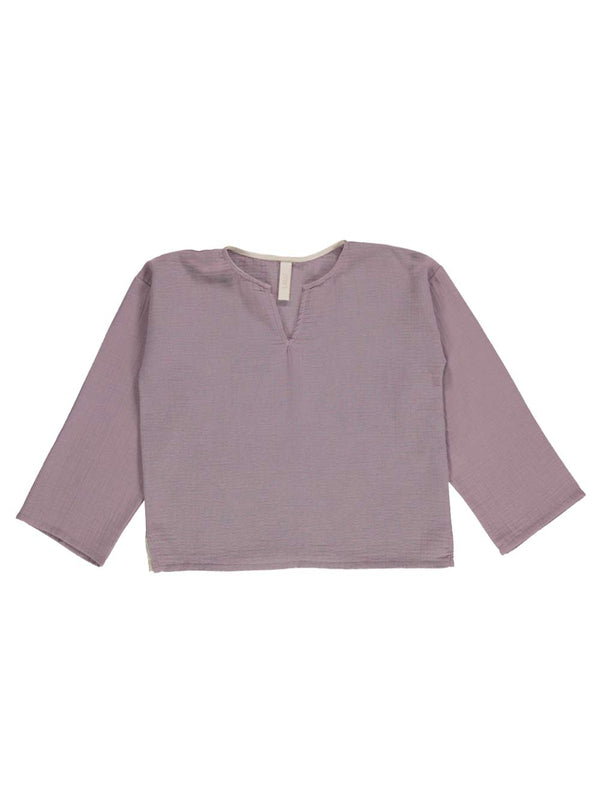 Lilac Leonardo Shirt - Shan and Toad - Luxury Kidswear Shop