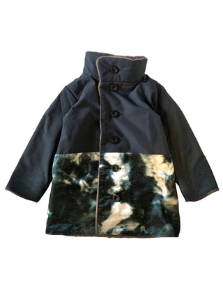 Navy Gradation Coat