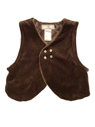 Reversible Brown Gray Gilet