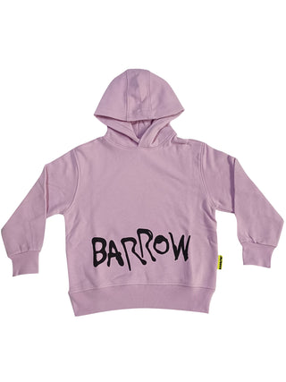 Pink Lavender Barrow Print Hoodie