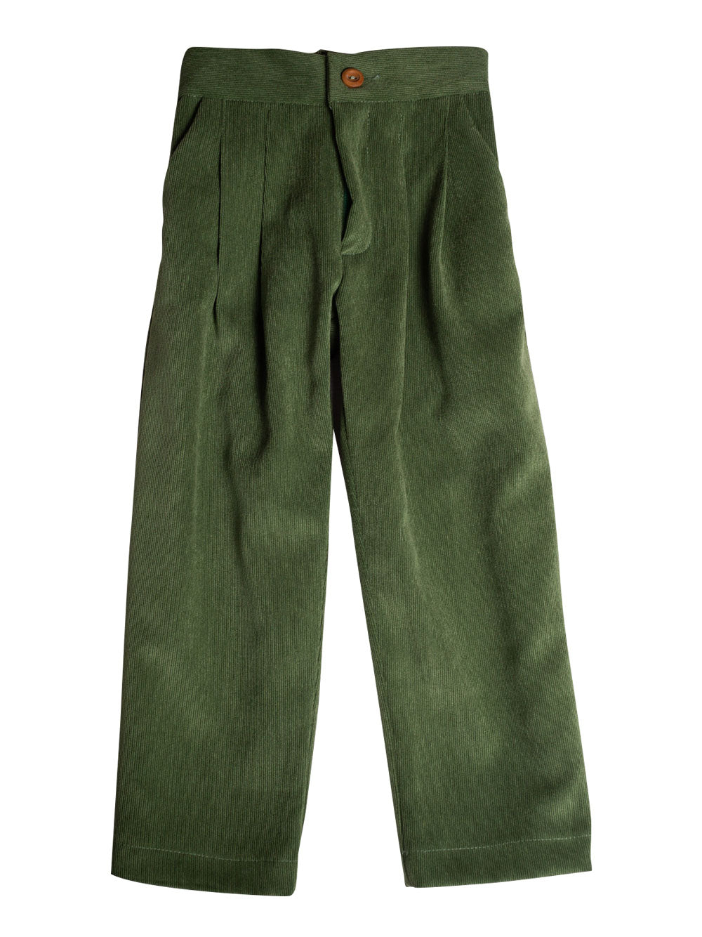 Olive Corduroy Pants
