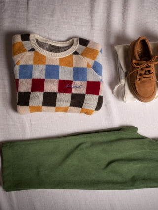 Checkerboard Oli Pullover