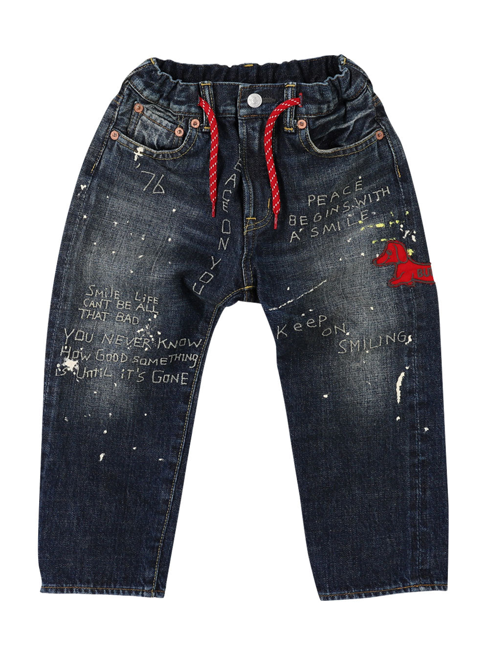 Peace Navy Jeans