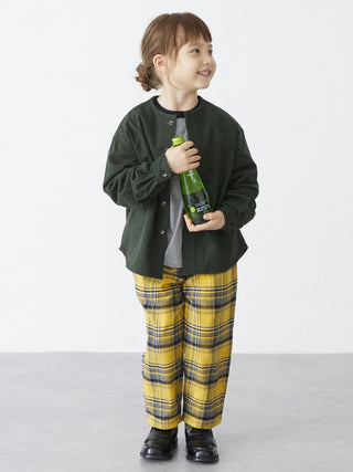 Yellow x Black Checked Trousers