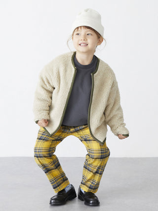 Yellow x Black Checked Trousers