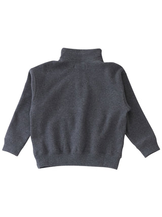 Charcoal Half Zip Sweatshirt