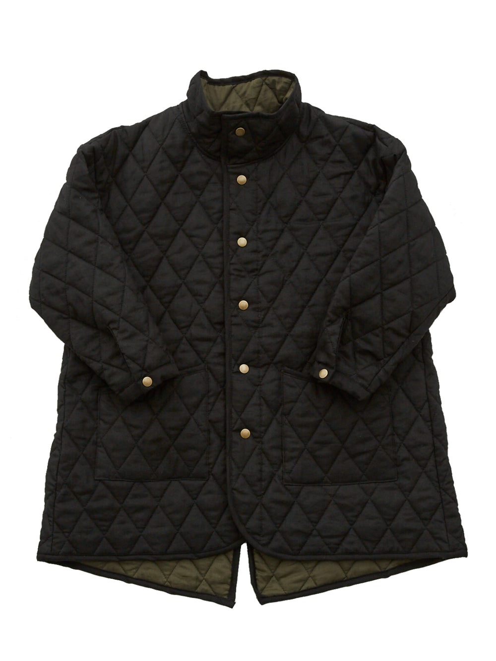 Cotton Lawn Quilt Black Coat