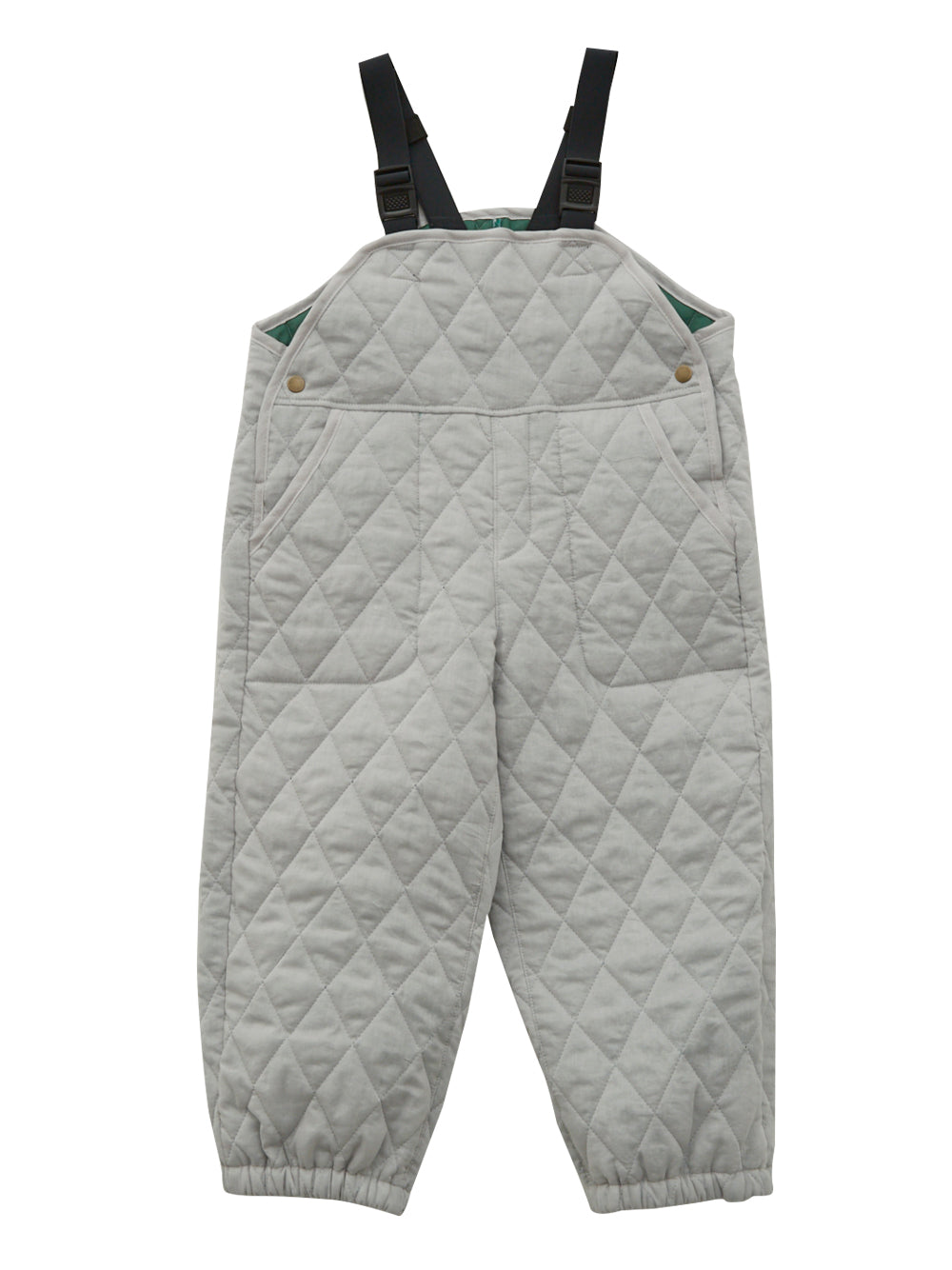 Cotton Lawn Light Grey Overalls