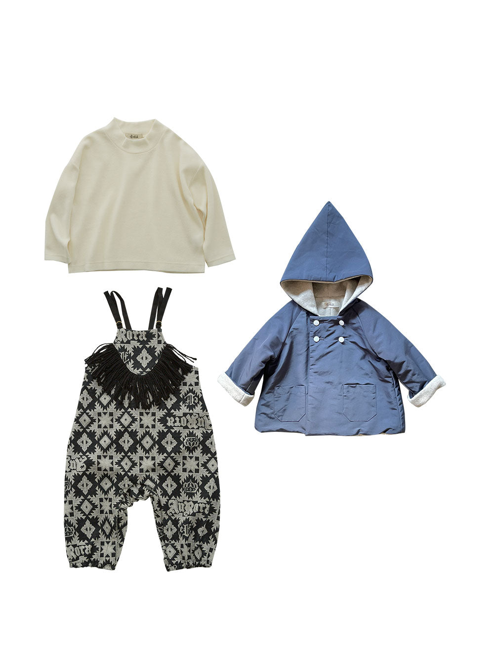 Elf Blue Grey Coat - Shan and Toad - Luxury Kidswear Shop