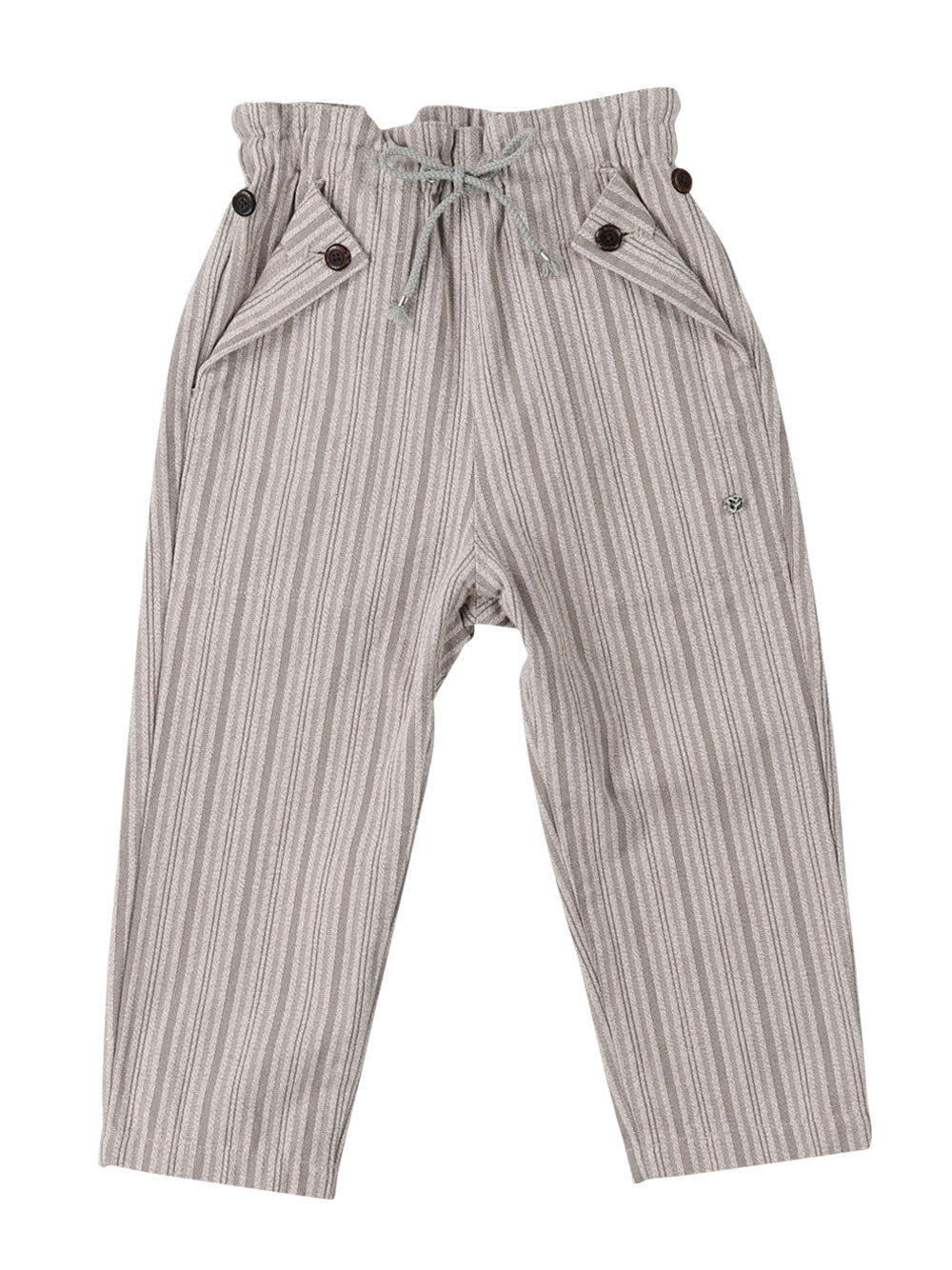 PREORDER: Grey Striped Trousers