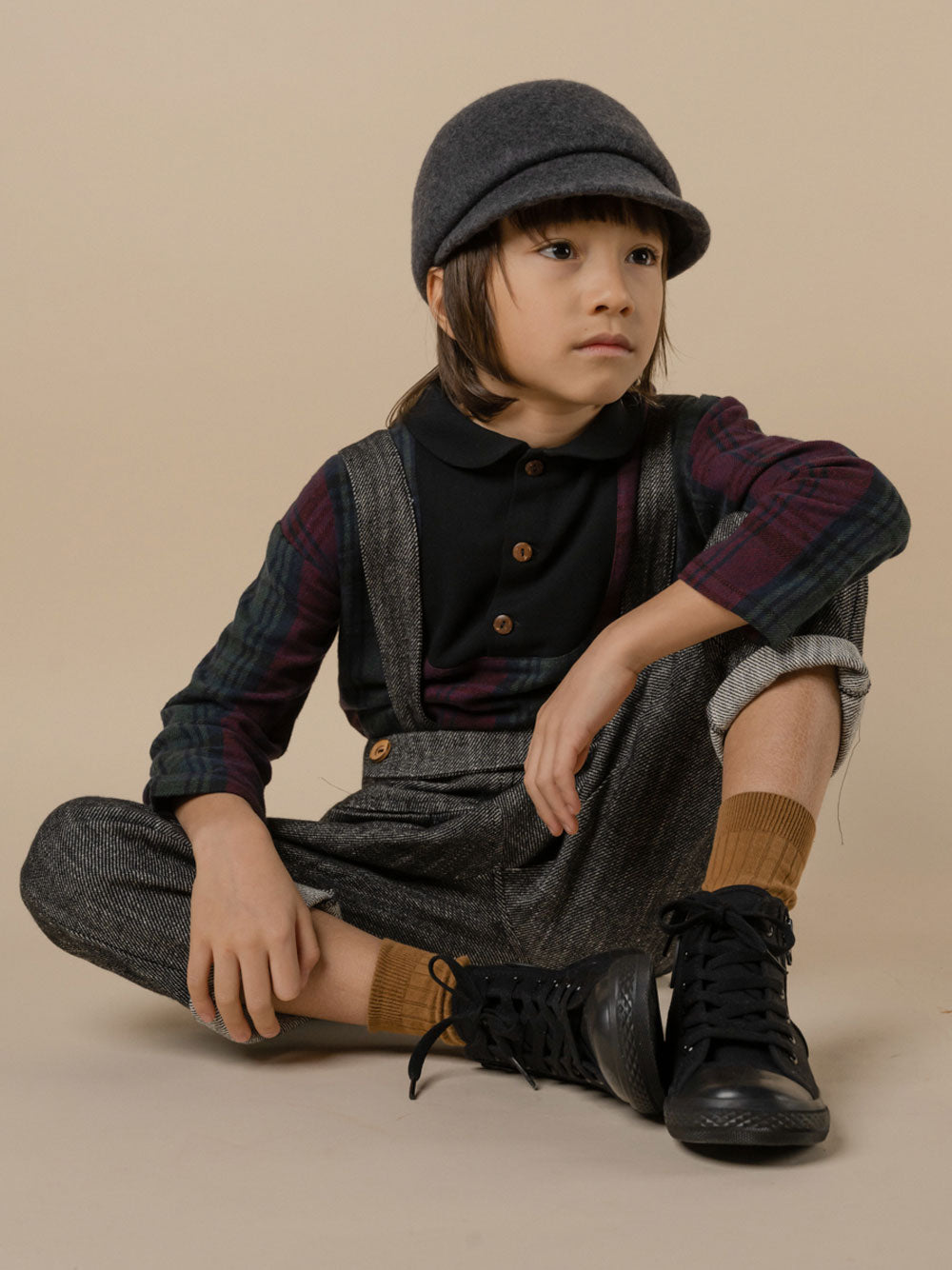 HELLO LUPO】Trousers - BlackD 2-3y