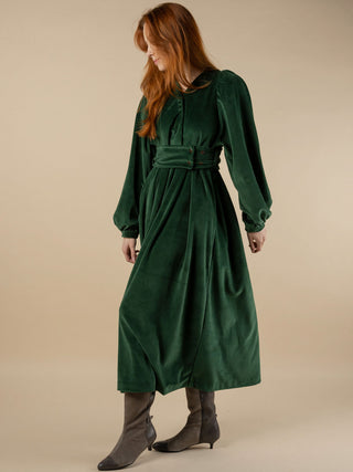 Suzu Velvet Dress