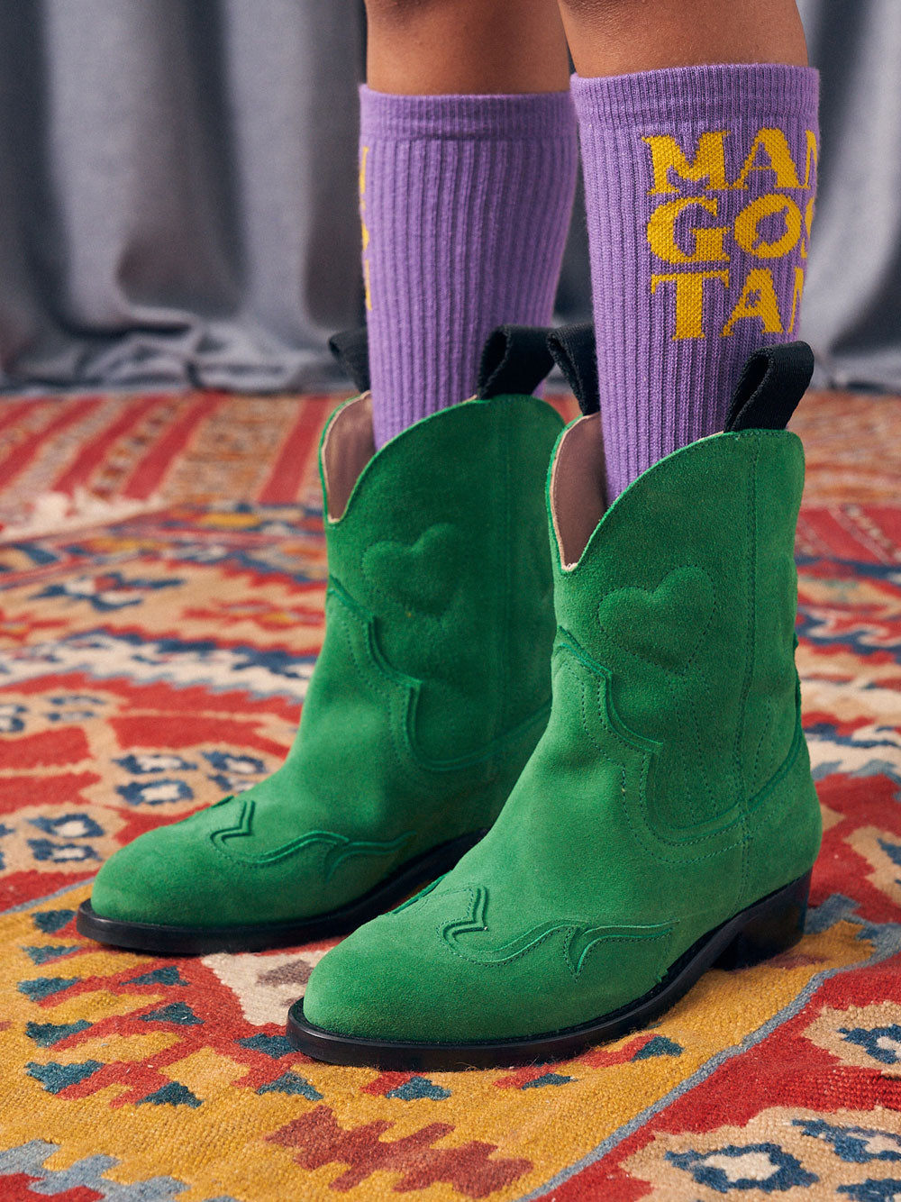 Sweetheart Green Boots
