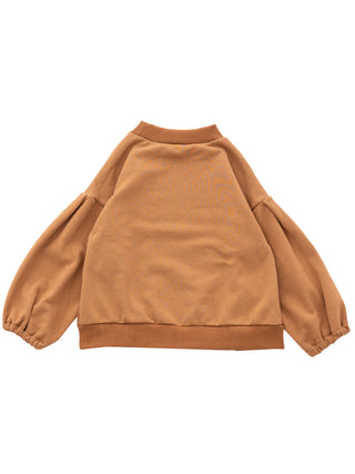 Brown Layered Sweatshirt