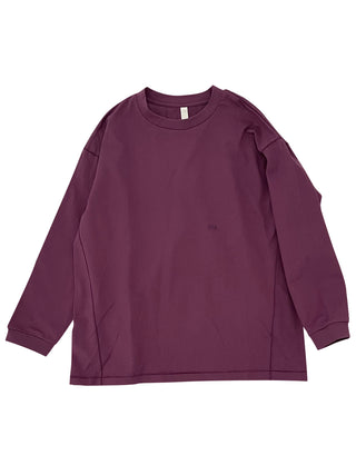 Purple Logo Longsleeve Tee