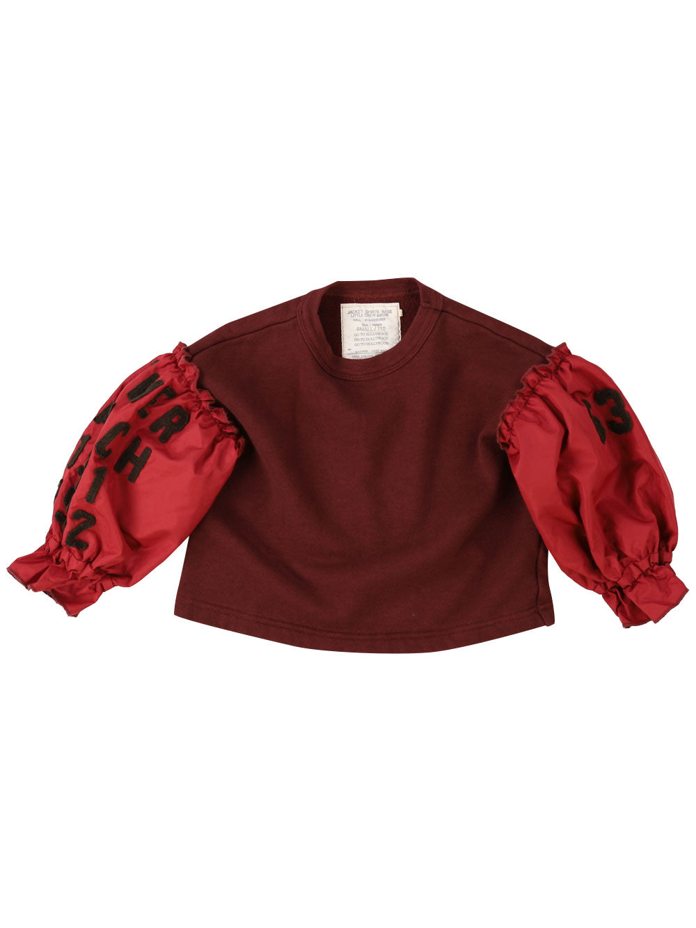PREORDER: Red Puff Sleeve Top