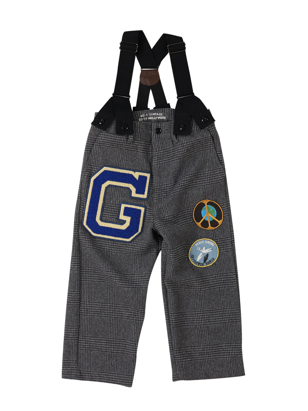 PREORDER: G Grey Suspender Pants