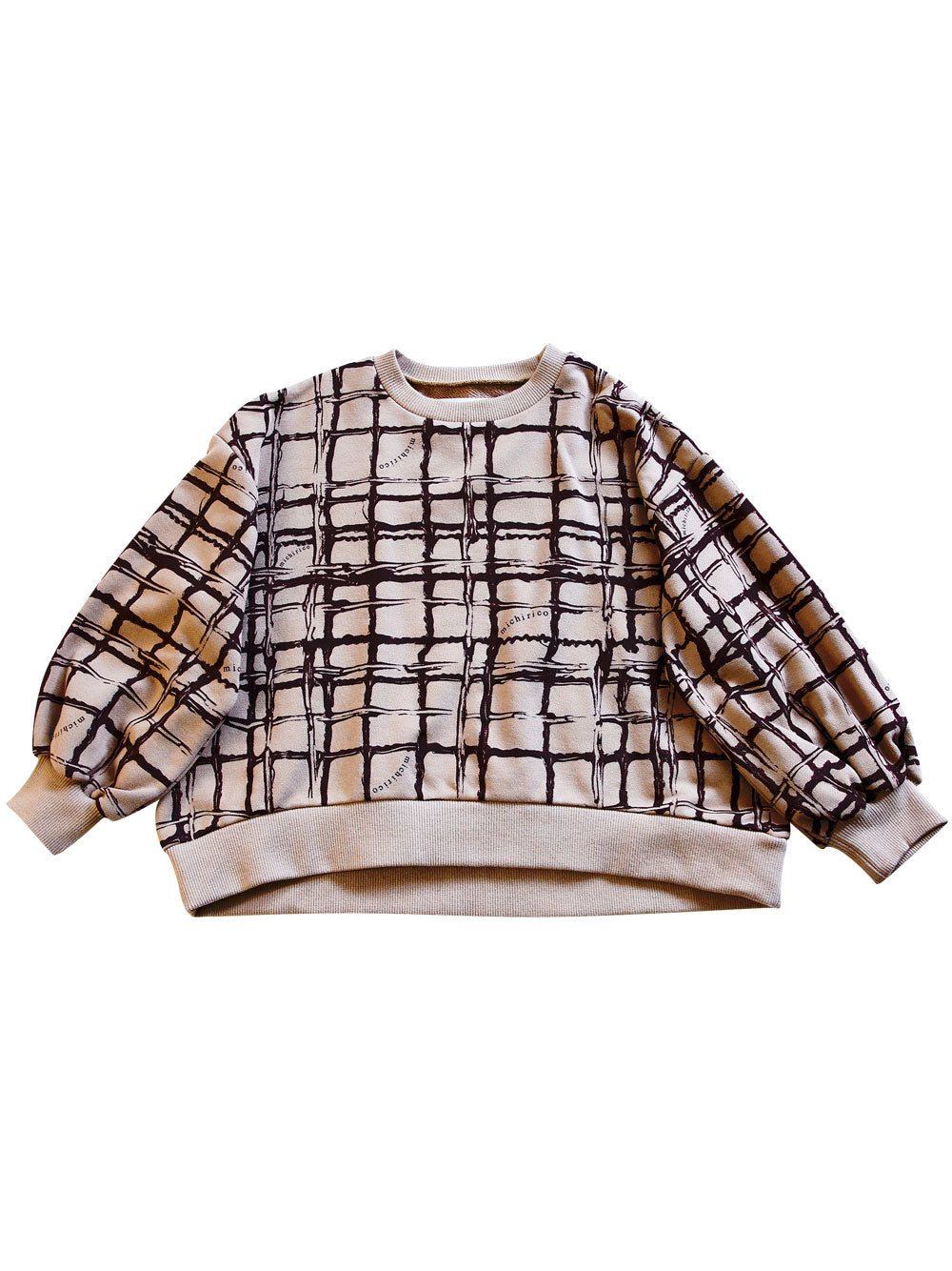 Chocolate Check Pullover