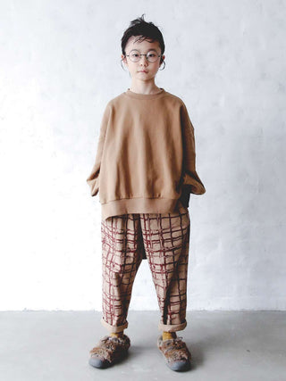 Mocha Check Pants