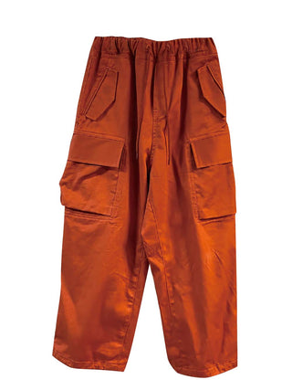 Orange Cargo Pants