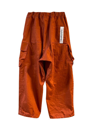 Orange Cargo Pants