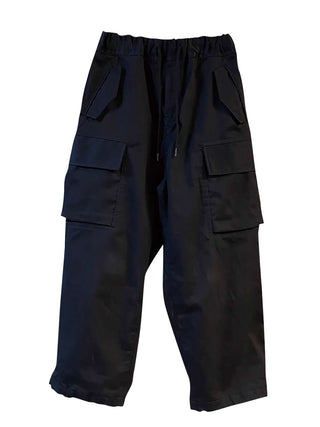 Black Pocket Cargo Pants