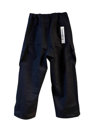 Black Pocket Cargo Pants