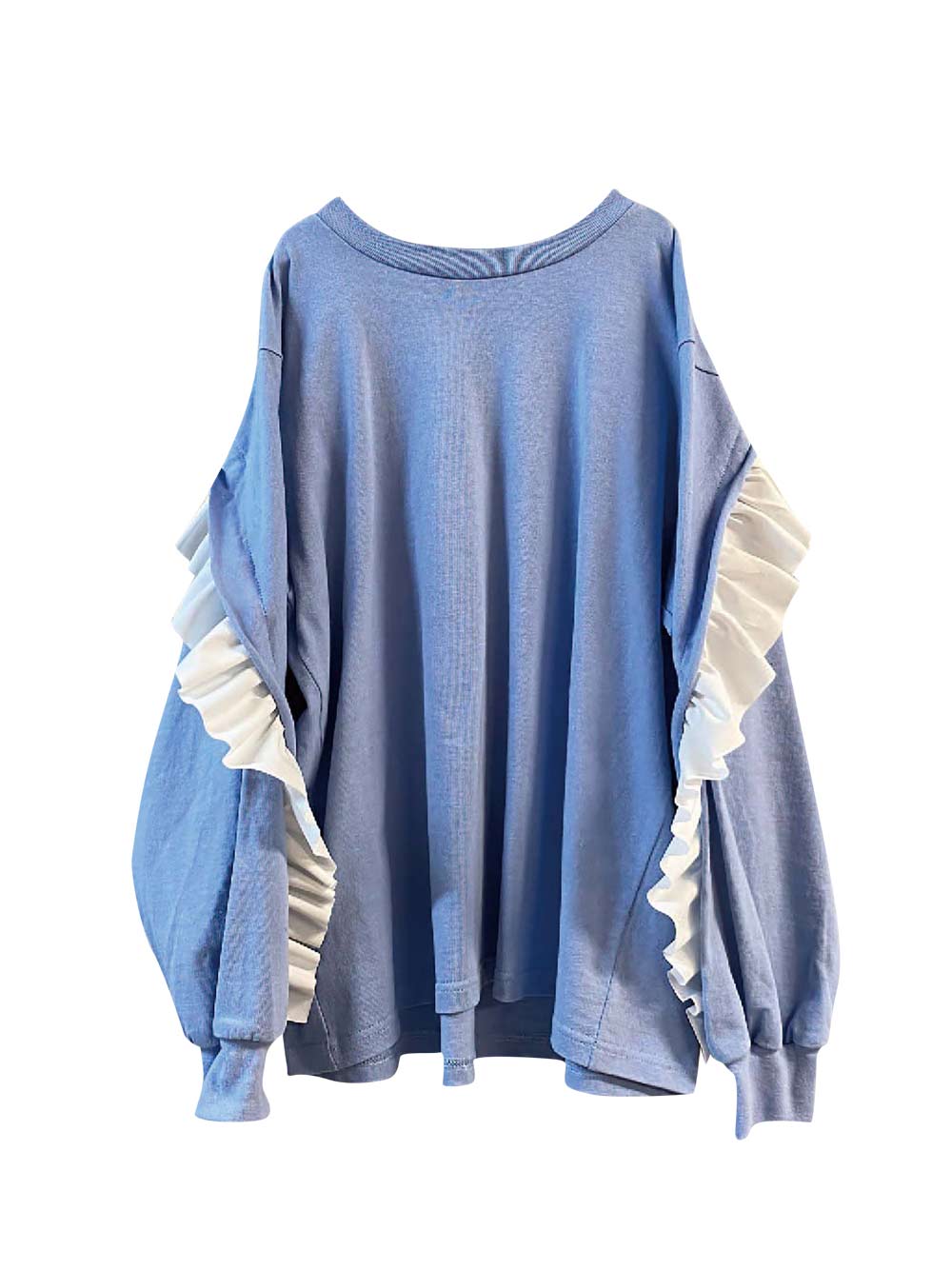 PREORDER: Blue Frill Top