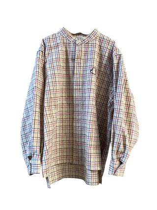 Beige Checked Shirt