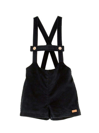 Black Short Dungarees