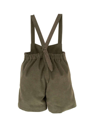 Green Short Dungarees