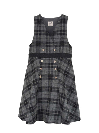 Grey Check Dress