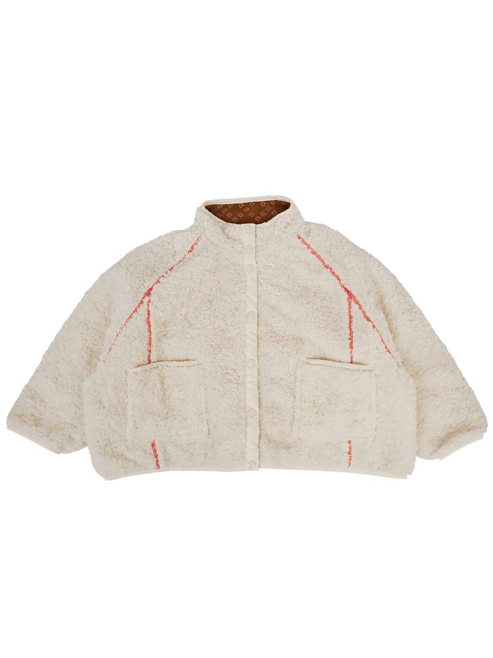 Ivory Reversible Shearing Jacket