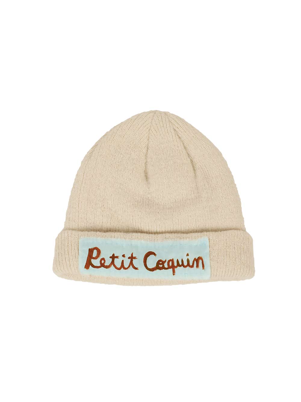 Aston Knitted Ivory Beanie