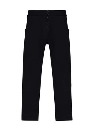 Black Straight Leg Pants