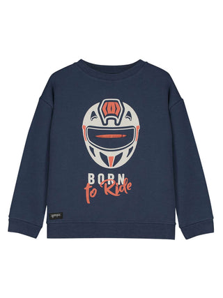 Rider Pocket Wide Sweatshirt