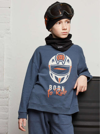 Rider Pocket Wide Sweatshirt