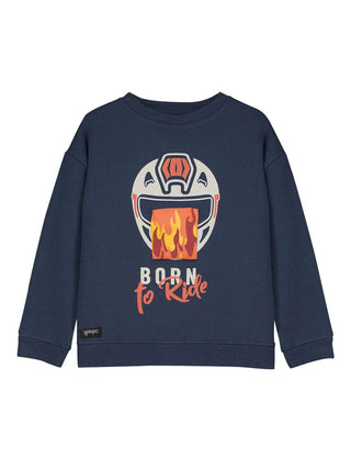 Rider Pocket Wide Sweatshirt