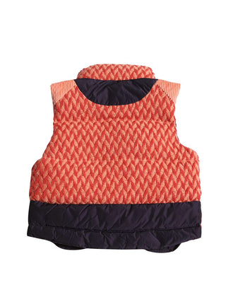 Patchwork Down Filled Vest