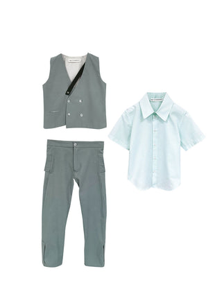 Lenio Surf Green Waistcoat