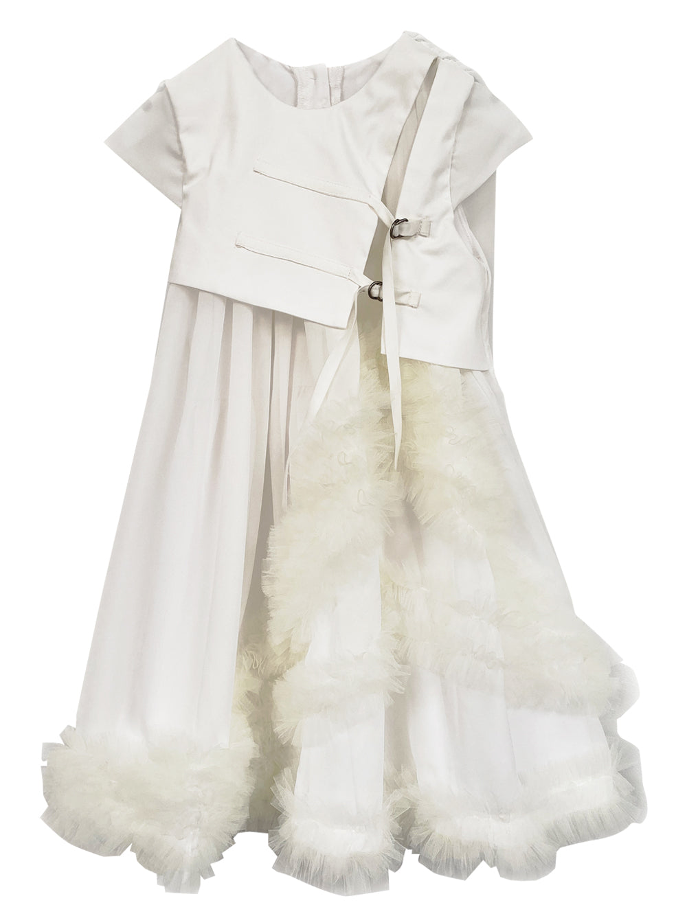 Anna Soft White Dress